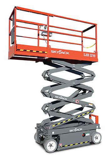 SJ III 3219, P830 e AWP30: Plataformas Elevatórias para Trabalhos em Altura